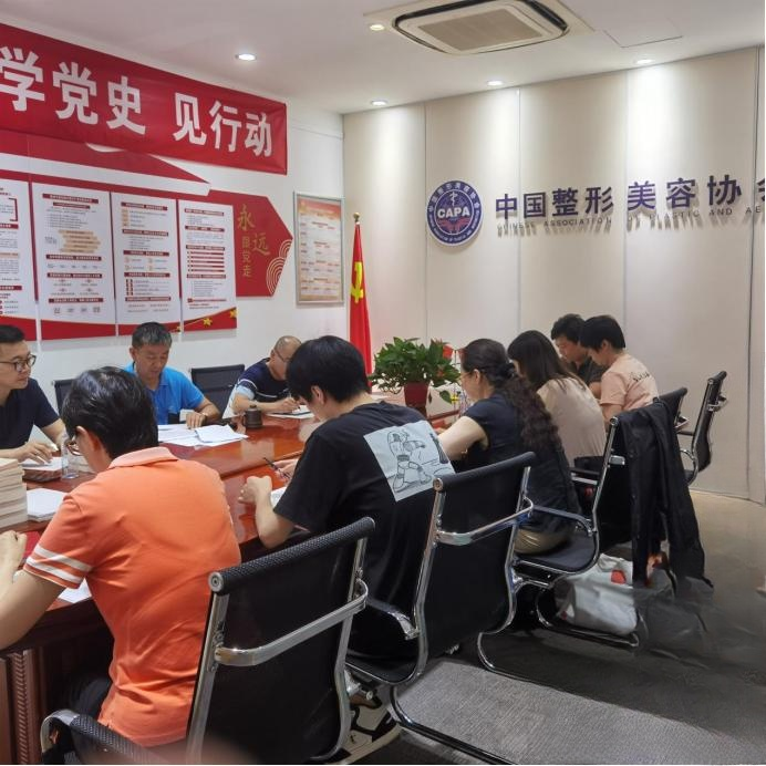 【党建工作】中国整形美容协会党支部组织开展主题教育专题党课