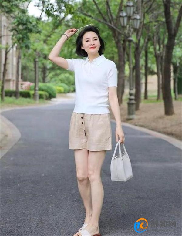 上了年纪的女人少穿短裤今年流行这么穿个个洋气减龄优质