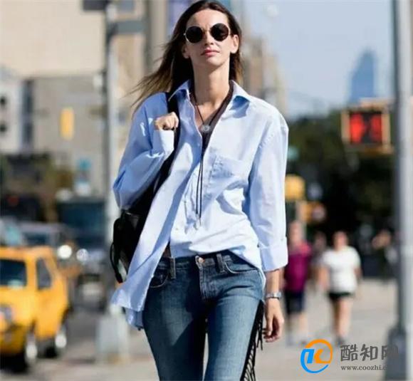 “水蓝色”衬衫也太美了吧 4个穿搭配色思路 气质真的绝优质